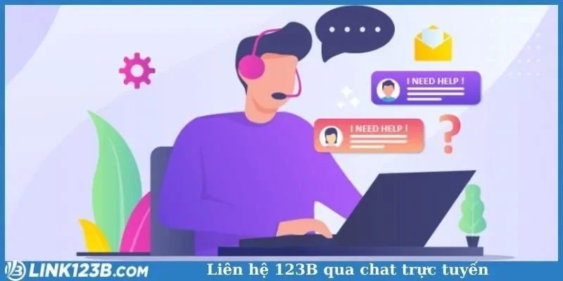 Liên hệ 123B qua chat trực tuyến