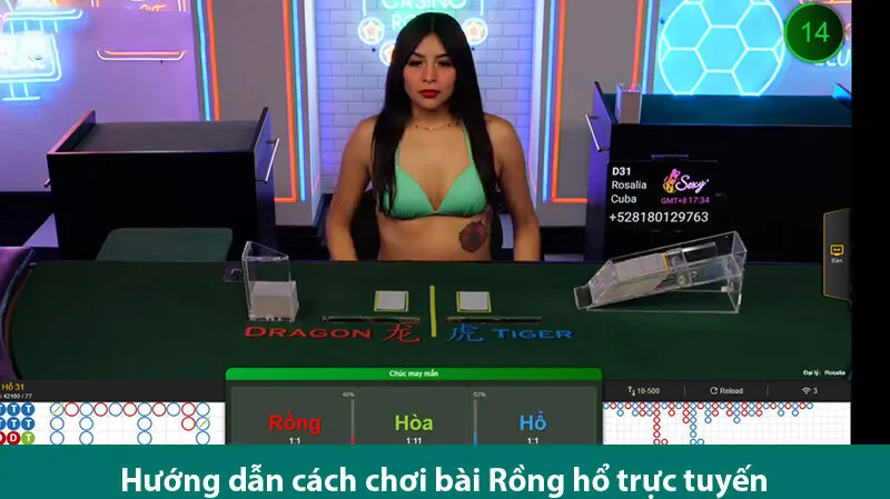 Cách chơi bài Rồng Hổ và tỷ lệ thắng cược trong game