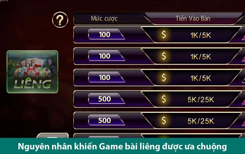 Luật chơi game bài liêng và các nguyên nhân khiến trò chơi này phổ biến