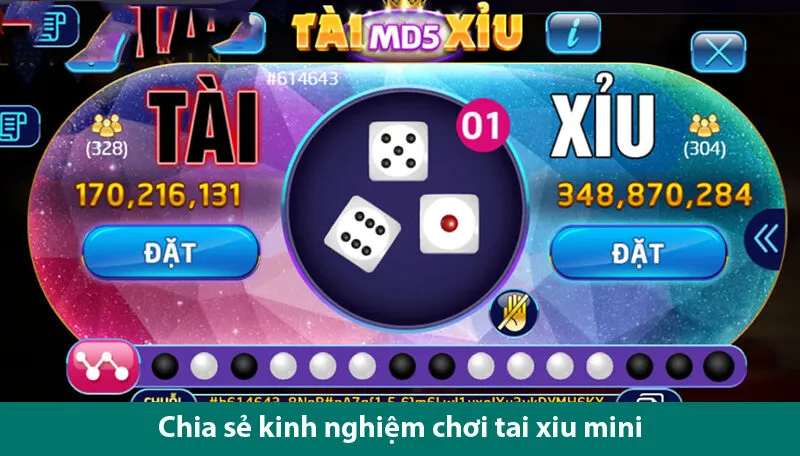 Quy tắc chơi và kinh nghiệm để thắng lớn trong game tài xỉu mini